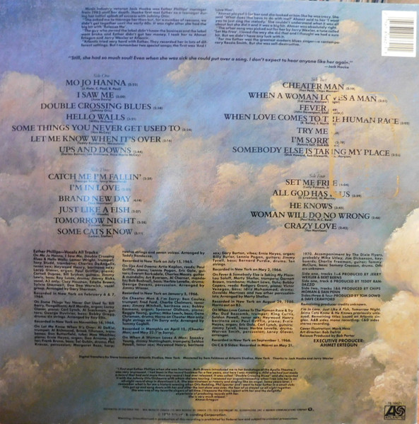 Esther Phillips - Set Me Free (2xLP, Comp) (Very Good Plus (VG+)) - Image 4