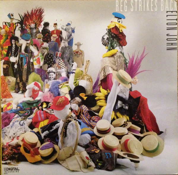 Elton John - Reg Strikes Back (LP, Album, Gat) (Mint (M))