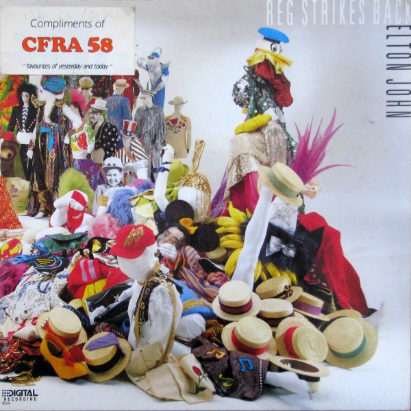 Elton John - Reg Strikes Back (LP, Album, Gat) (Mint (M)) - Image 2