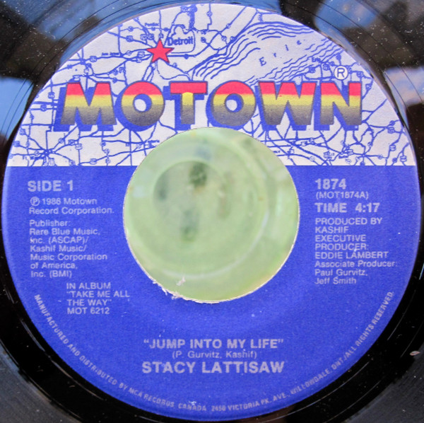 Stacy Lattisaw - Jump Into My Life / Long Shot (7", Single) (Very Good Plus (VG+))