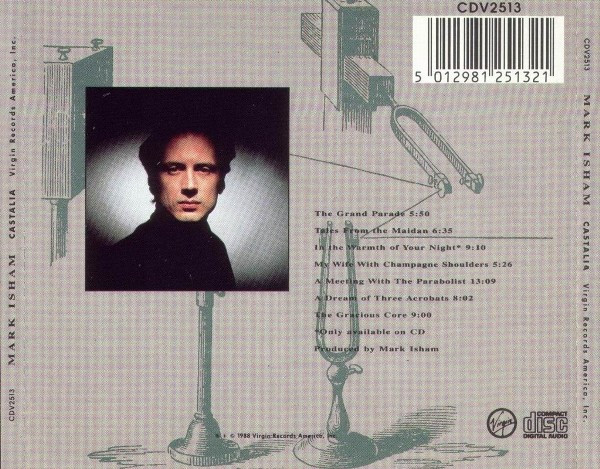 Mark Isham - Castalia (CD, Album) (Near Mint (NM or M-)) - Image 2