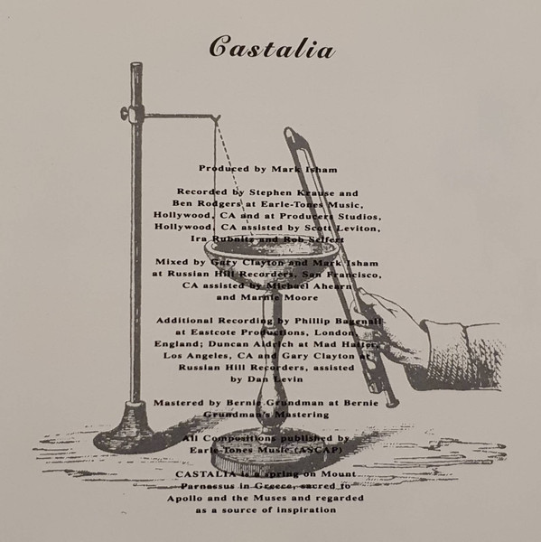 Mark Isham - Castalia (CD, Album) (Near Mint (NM or M-)) - Image 4
