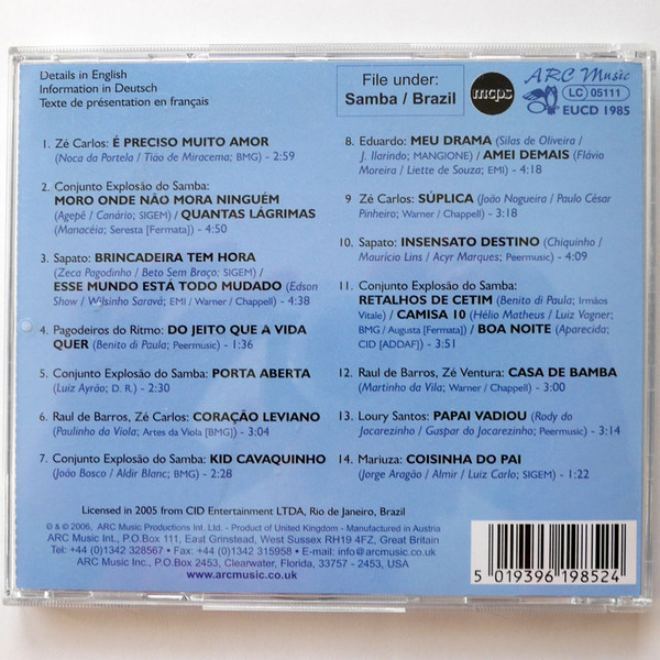 Various - Samba (CD, Comp) (Mint (M)) - Image 3