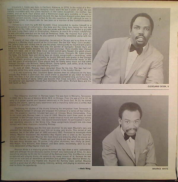Ramsey Lewis - Dancing In The Street (LP, Album, Ter) (Very Good Plus (VG+)) - Image 2