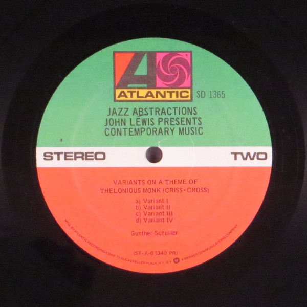 John Lewis (2), Gunther Schuller & Jim Hall - Jazz Abstractions (John Lewis Presents Contemporary Music) (LP, Album, RE, PR) (Near Mint (NM or M-)) - Image 4