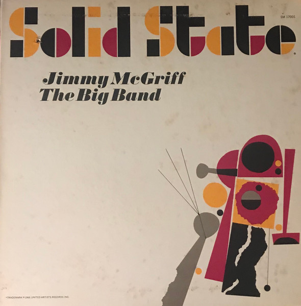 Jimmy McGriff - The Big Band (LP, Album, Mono) (Very Good Plus (VG+))