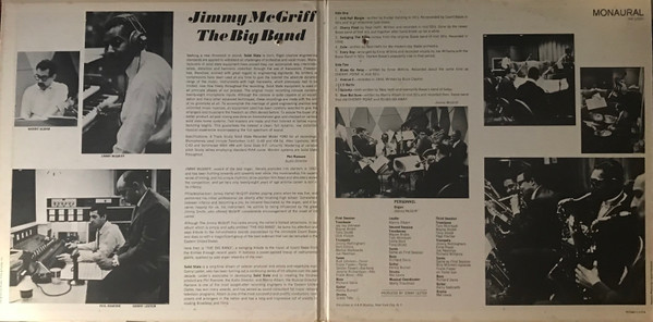 Jimmy McGriff - The Big Band (LP, Album, Mono) (Very Good Plus (VG+)) - Image 2
