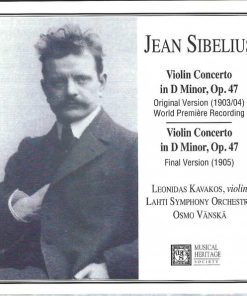 Jean Sibelius – Λεωνίδας Καβάκος, Lahti Symphony Orchestra, Osmo Vänskä - Violin Concerto In D Minor, Op. 47 (CD) (Near Mint (NM or M-))