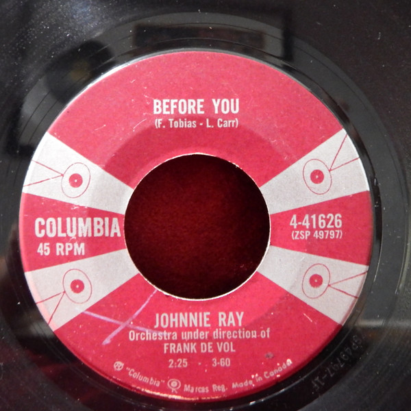 Johnnie Ray - Before You (7") (Near Mint (NM or M-))