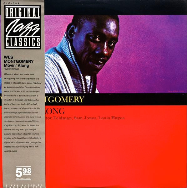Wes Montgomery - Movin' Along (LP, Album, RE) (Near Mint (NM or M-))
