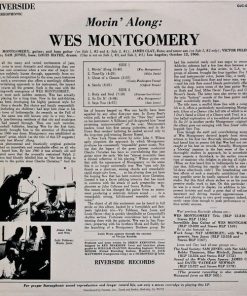 Alternative view of Wes Montgomery - Movin' Along (LP, Album, RE) (Near Mint (NM or M-))