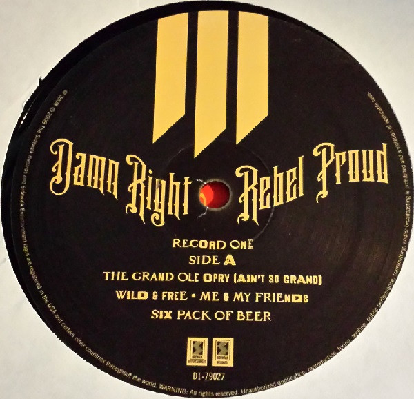 Hank Williams III - Damn Right Rebel Proud (2xLP, Album, Gat + CD, Album) (Very Good Plus (VG+)) - Image 3