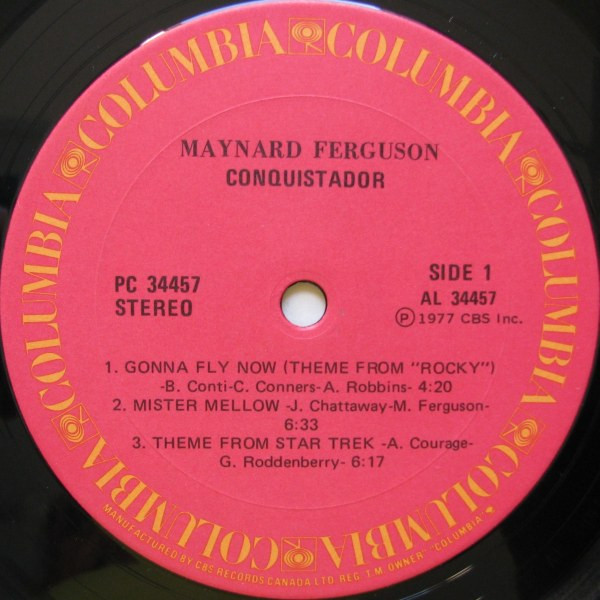 Maynard Ferguson - Conquistador (LP, Album) (Near Mint (NM or M-)) - Image 3