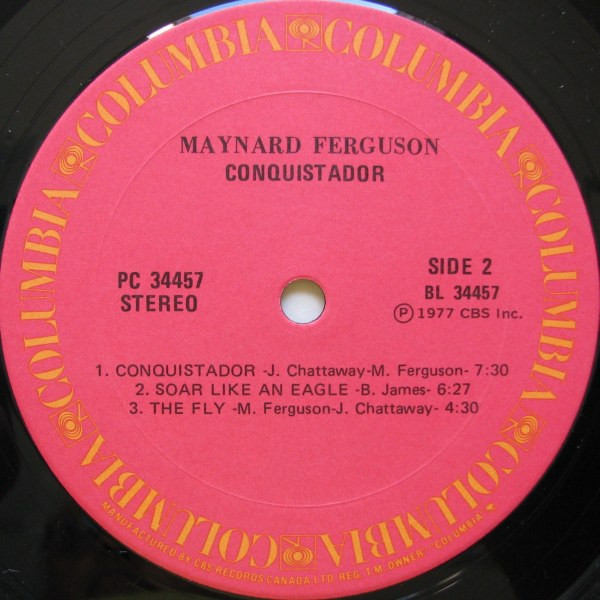 Maynard Ferguson - Conquistador (LP, Album) (Near Mint (NM or M-)) - Image 4