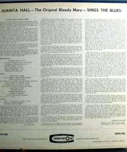 Alternative view of Juanita Hall With Claude Hopkins All Stars, Coleman Hawkins, Buster Bailey, Doc Cheatham, George Duvivier, Jimmy Crawford - The Original Bloody Mary Sings The Blues (LP, Album) (Very Good Plus (VG+))