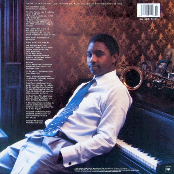 Branford Marsalis - Renaissance (LP, Album) (Very Good Plus (VG+)) - Image 2