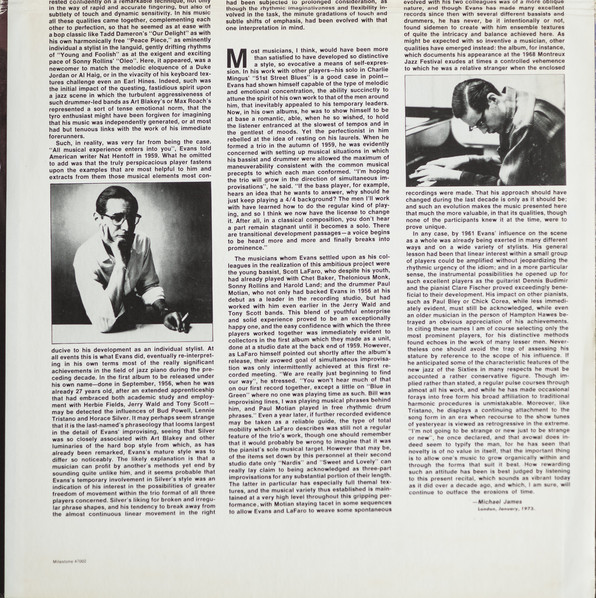 Bill Evans - The Village Vanguard Sessions (2xLP, Comp, Gat) (Near Mint (NM or M-)) - Image 3