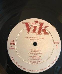 John Benson Brooks - Folk Jazz U.S.A. (LP, Album, Mono) (Good Plus (G+)) - Image 3