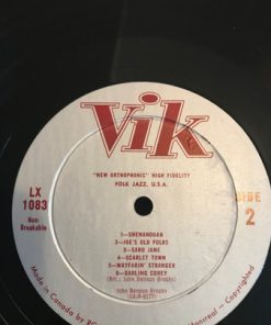 John Benson Brooks - Folk Jazz U.S.A. (LP, Album, Mono) (Good Plus (G+)) - Image 4