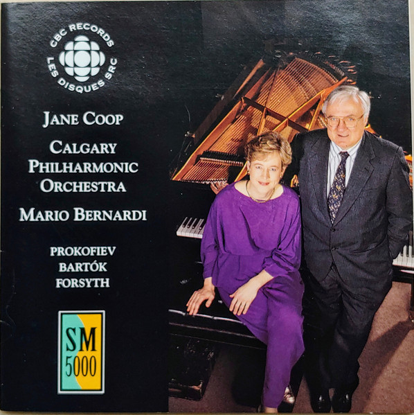 Prokofiev* / Bartók* / Forsyth*, Jane Coop, Calgary Philharmonic Orchestra, Mario Bernardi (2) - Piano Concerti (CD, Album) (Near Mint (NM or M-))