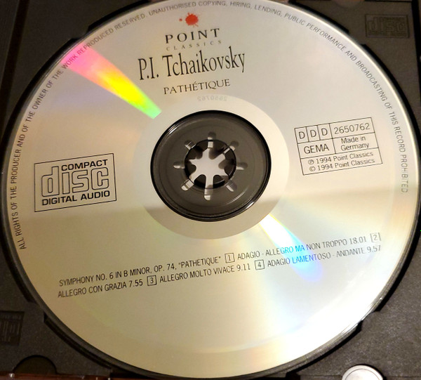 Pyotr Ilyich Tchaikovsky, Radio Symphony Orchestra Ljublanov*, Anton Nanut - Pathetique (CD, Album) (Mint (M)) - Image 2