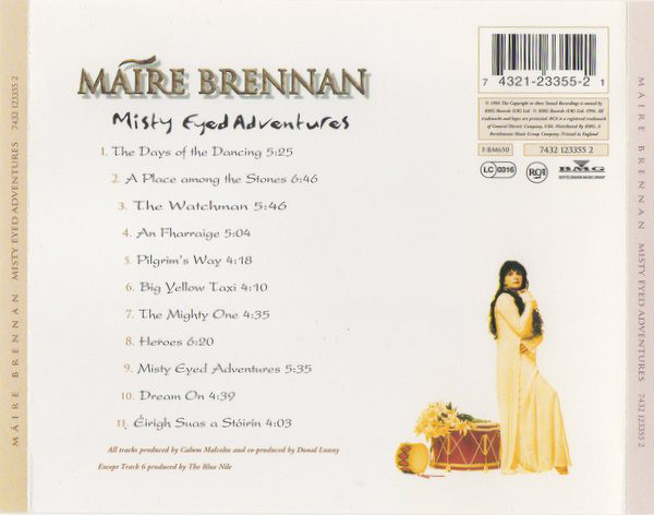 Máire Brennan* - Misty Eyed Adventures (CD, Album) (Near Mint (NM or M-)) - Image 2