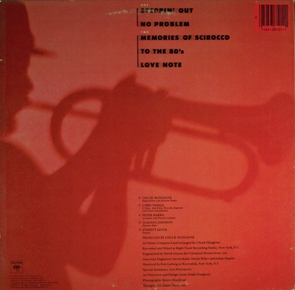 Chuck Mangione - Love Notes (LP, Album) (Very Good Plus (VG+)) - Image 2