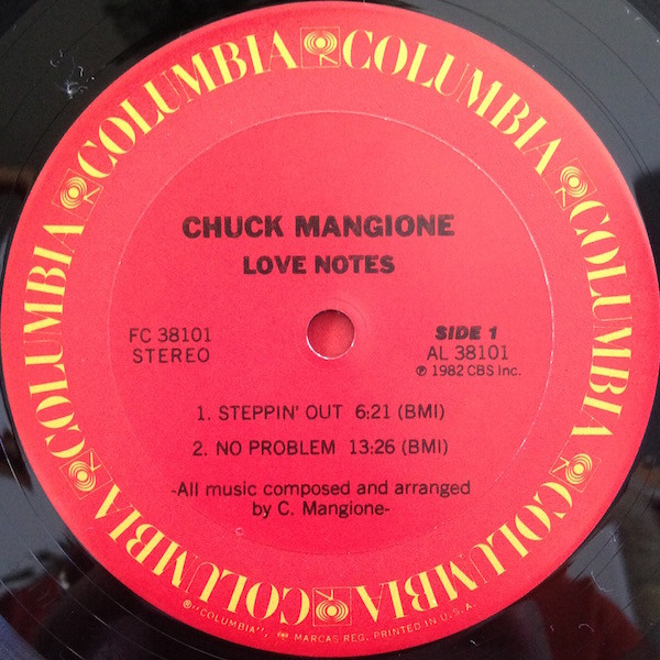 Chuck Mangione - Love Notes (LP, Album) (Very Good Plus (VG+)) - Image 3