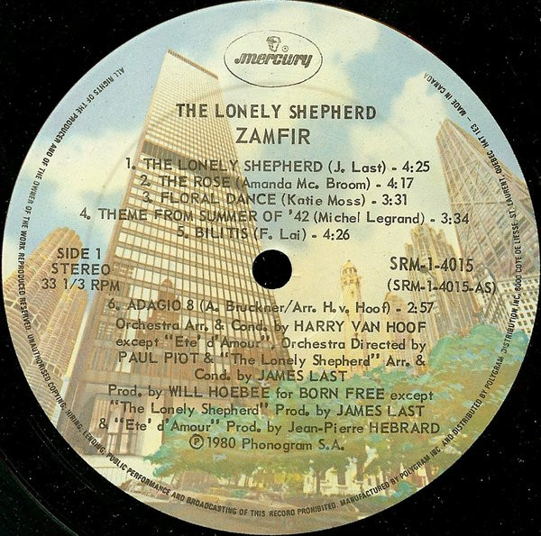 Zamfir* - The Lonely Shepherd (LP) (Mint (M)) - Image 3