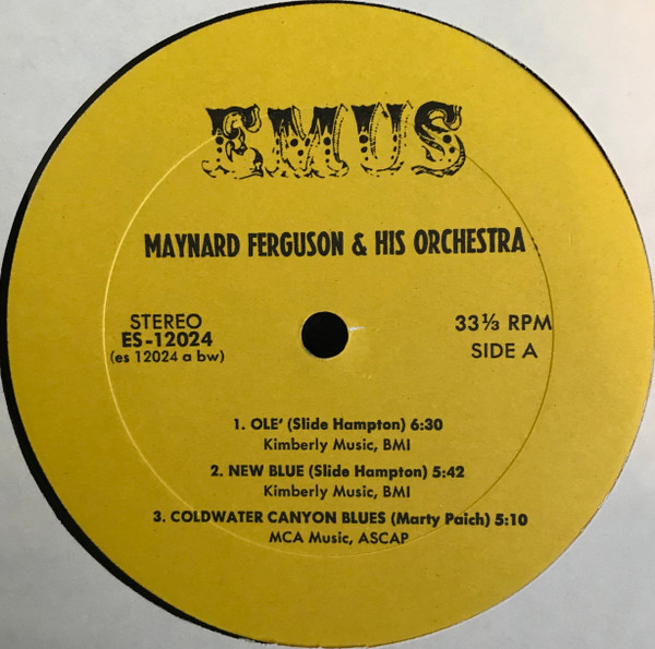 Maynard Ferguson & His Orchestra - Maynard (LP, Album, RE, Yel) (Near Mint (NM or M-)) - Image 5