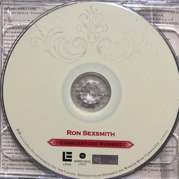 Ron Sexsmith / Ron Sexsmith And The Uncool - Cobblestone Runway / Grand Opera Lane (2xCD, Album) (Mint (M)) - Image 3