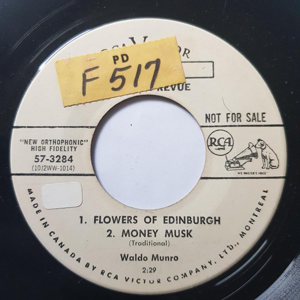 Waldo Munro - Golden Wedding Reel (7", Promo) (Very Good Plus (VG+)) - Image 2