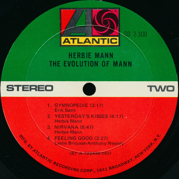 Herbie Mann - The Evolution Of Mann (2xLP, Comp, MO ) (Very Good (VG)) - Image 4