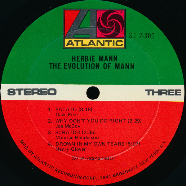Herbie Mann - The Evolution Of Mann (2xLP, Comp, MO ) (Very Good (VG)) - Image 5