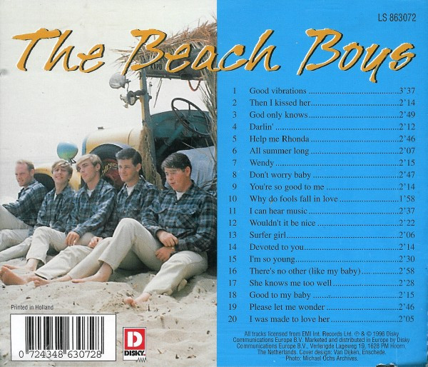 The Beach Boys - 20 Great Love Songs (CD, Comp) (Mint (M)) - Image 2