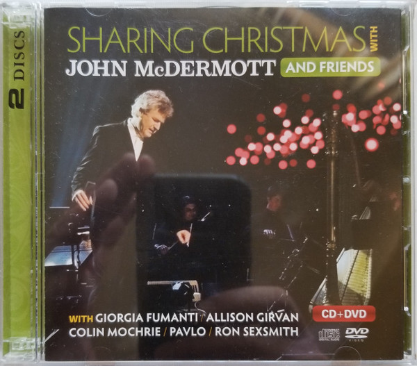 John McDermott (4) - Sharing Christmas With John McDermott And Friends (DVD, Album, NTSC, CD ) (Near Mint (NM or M-))