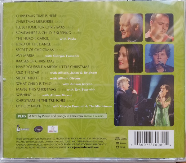 John McDermott (4) - Sharing Christmas With John McDermott And Friends (DVD, Album, NTSC, CD ) (Near Mint (NM or M-)) - Image 2