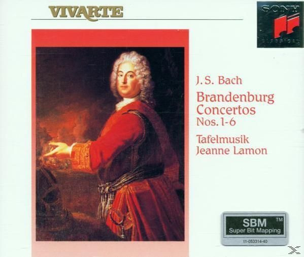 Johann Sebastian Bach, Tafelmusik Baroque Orchestra, Jeanne Lamon - Brandenburg Concertos Nos. 1–6 (2xCD, Album, SBM) (Near Mint (NM or M-))