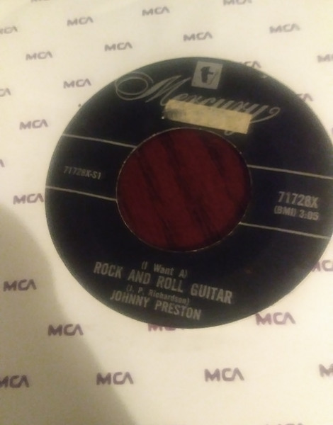 Johnny Preston - (I Want A) Rock And Roll Guitar/New Baby For Christmas (7", Single) (Near Mint (NM or M-))