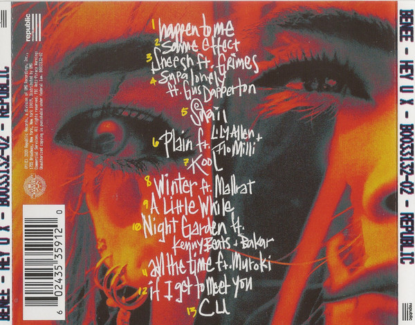 BENEE - Hey U X (CD, Album) (Mint (M)) - Image 2