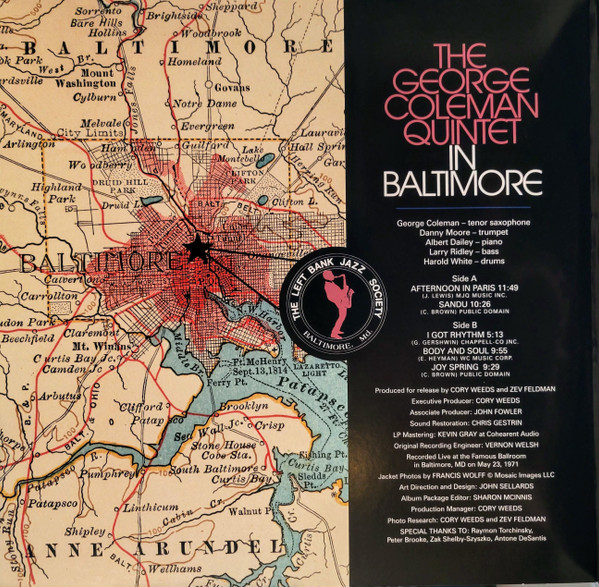 George Coleman Quintet - In Baltimore (LP, Album, RSD, Dlx, Ltd, Num, RM, 180) (Near Mint (NM or M-)) - Image 3