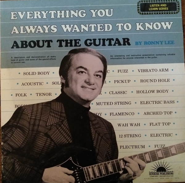 Ronny Lee (4) - Everything You Always Wanted To Know About The Guitar (LP, Album, Mono) (Near Mint (NM or M-))