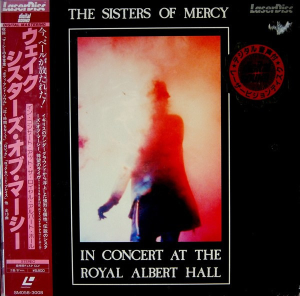 The Sisters Of Mercy - Wake - In Concert At The Royal Albert Hall (Laserdisc, 12", NTSC) (Very Good Plus (VG+))