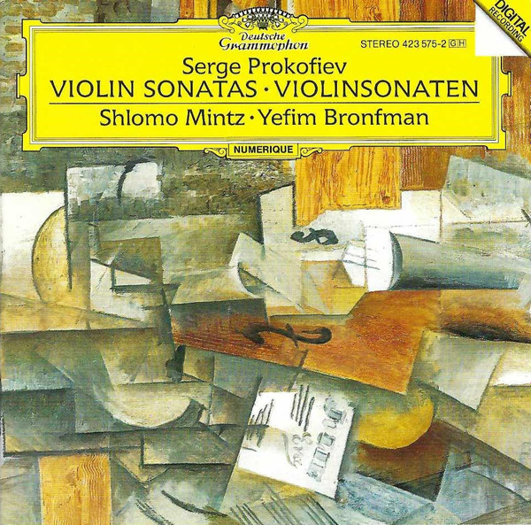 Sergei Prokofiev – Shlomo Mintz · Yefim Bronfman - Violin Sonatas = Violinsonaten (CD) (Near Mint (NM or M-))