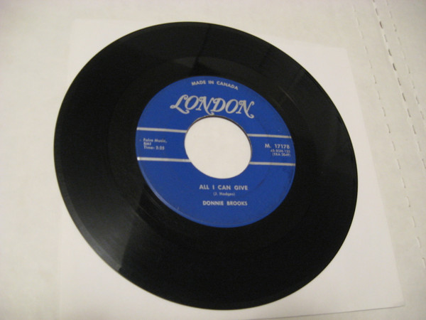 Donnie Brooks - Wishbone (7", Single) (Near Mint (NM or M-)) - Image 2