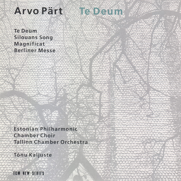 Arvo Pärt, Estonian Philharmonic Chamber Choir, Tallinn Chamber Orchestra, Tõnu Kaljuste - Te Deum (CD, Album) (Near Mint (NM or M-))