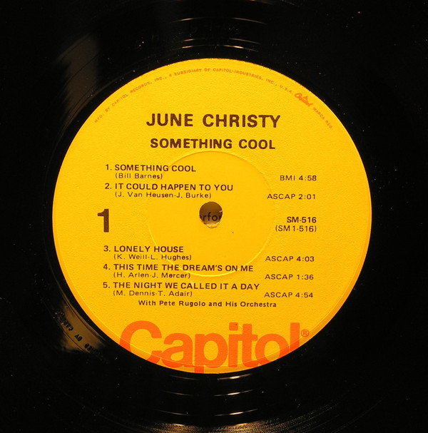 June Christy - Something Cool (LP, Album, RE, Re-) (Near Mint (NM or M-)) - Image 3