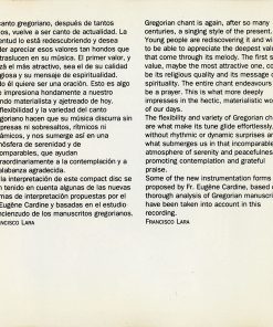 Coro De Monjes Del Monasterio De Santo Domingo De Silos Director Francisco Lara - Canto Gregoriano En El Monasterio de Silos (CD, Album, RE) (Near Mint (NM or M-)) - Image 5