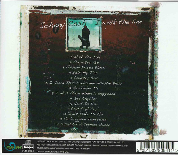 Johnny Cash - I Walk The Line (CD, Comp) (Mint (M)) - Image 2