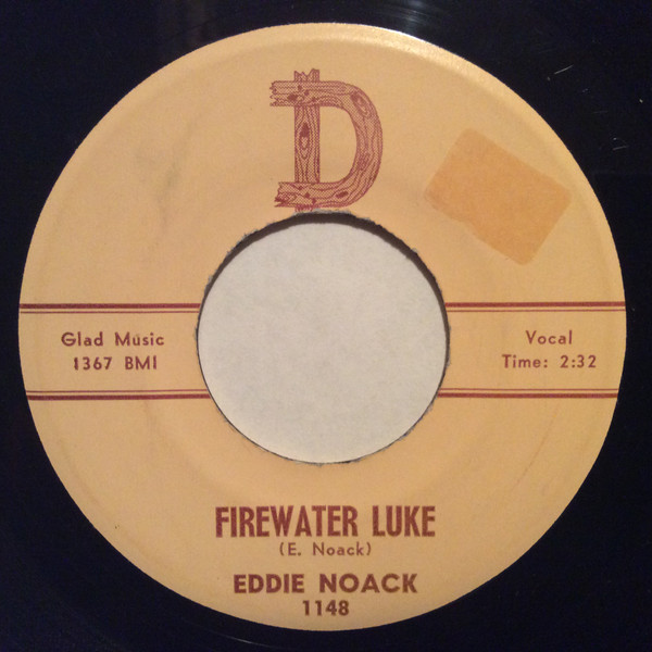 Eddie Noack - Too Weak To Go (7", Single) (Near Mint (NM or M-)) - Image 2